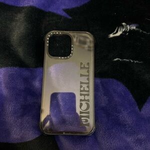 Casetify Black iPhone Case for iPhone 14 Pro Max